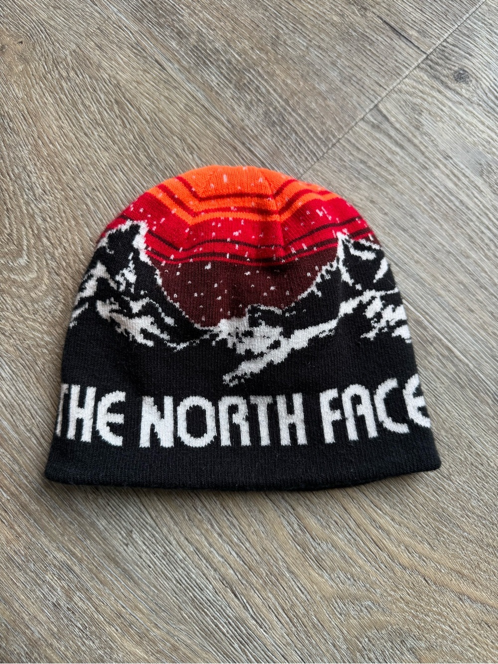 North Face Beanie reversible